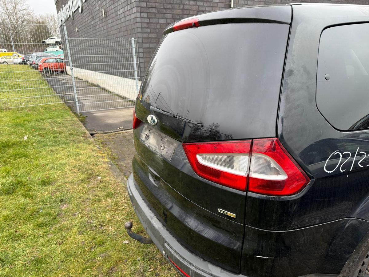 Ford Galaxy WA6 original Heckklappe mit Scheibe Panther Schwarz BJ08